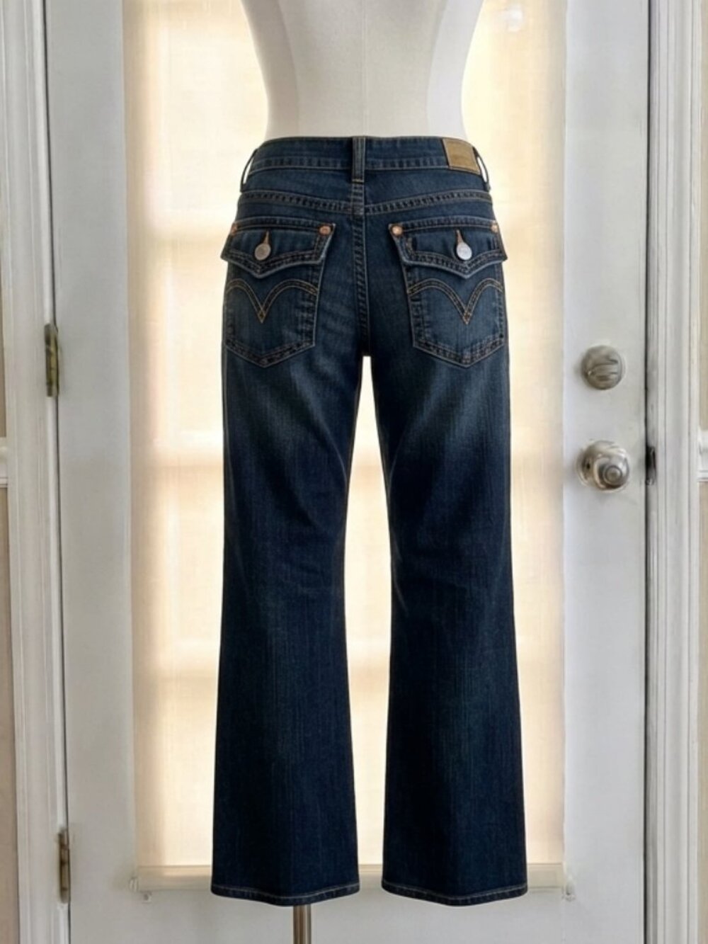 Levi's 526 Slender Boot Cut Jeans Size 12 Medium Wash